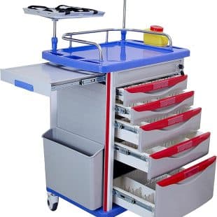 Crash cart supplied by Neomeditech in Nepal