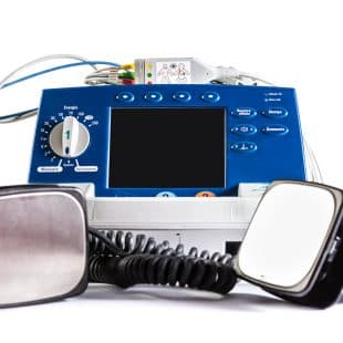 Defibrillator supplied by Neomeditech in Nepal