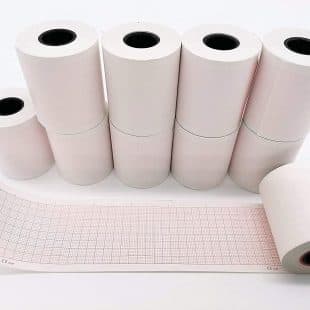 Premium Thermal ECG Recording Paper supplied by Neomeditech in Nepal